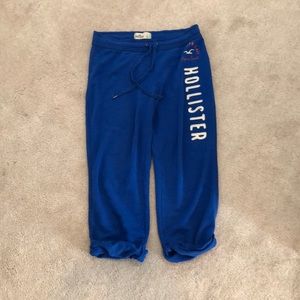 Hollister cropped sweatpants